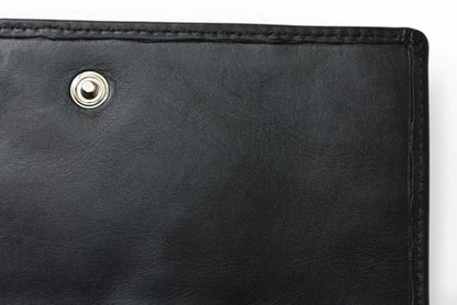 シャネル 財布/二つ折 CHANEL 折財布 カンボン A26722 ブラック/ブラック【中古】