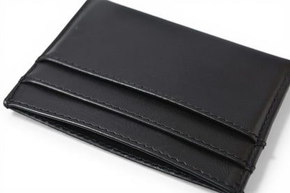 シャネル カードケース/名刺入れ ヴィンテージ CHANEL ココマーク エンボス加工 ラムスキン ブラック【中古】