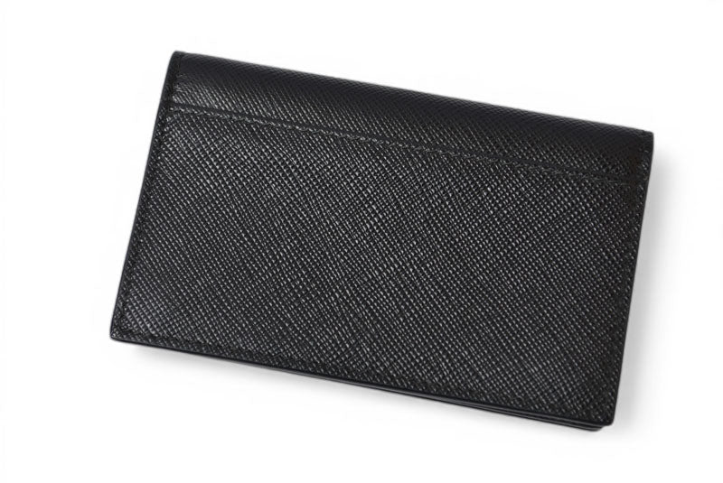 プラダ カードケース/コインケース/名刺入れ PRADA 2MC122 レザー NERO/ブラック【中古】