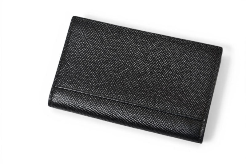 プラダ カードケース/コインケース/名刺入れ PRADA 2MC122 レザー NERO/ブラック【中古】
