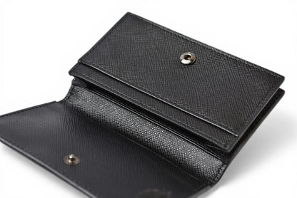プラダ カードケース/コインケース/名刺入れ PRADA 2MC122 レザー NERO/ブラック【中古】