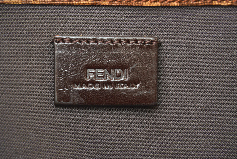 フェンディ 財布 FENDI 長財布 8M0021 YG1 ZUCCA/ズッカ柄 ベージュ/ブラウン【中古】
