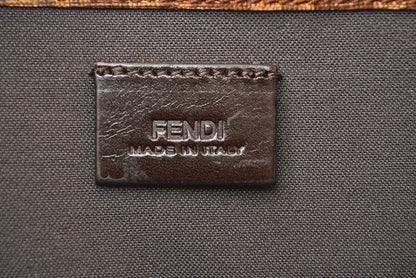 フェンディ 財布 FENDI 長財布 8M0021 YG1 ZUCCA/ズッカ柄 ベージュ/ブラウン【中古】