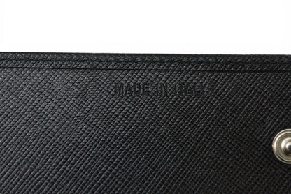 プラダ 財布 PRADA 長財布 M608 SAFFIANO/レザー NERO/ブラック ヴィンテージ【中古】