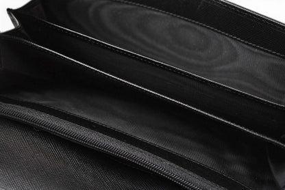 プラダ 財布 PRADA 長財布 M608 SAFFIANO/レザー NERO/ブラック ヴィンテージ【中古】