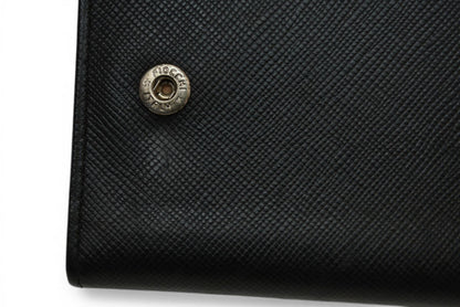 プラダ 財布 PRADA 長財布 M608 SAFFIANO/レザー NERO/ブラック ヴィンテージ【中古】