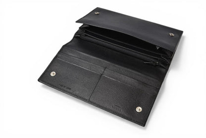 プラダ 財布 PRADA 長財布 M608 SAFFIANO/レザー NERO/ブラック ヴィンテージ【中古】