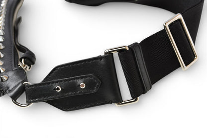 ジミーチュウ ボディバッグ JIMMY CHOO バッグ ヴァレンヌ JCロゴ 2WAY ワンショルダー スタッズ ブラック【中古】