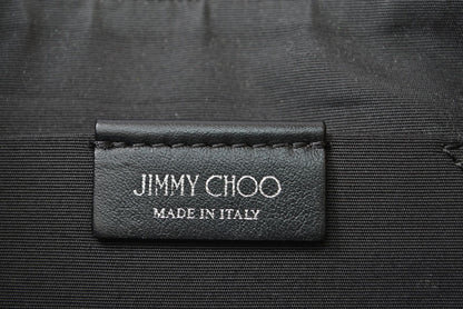 ジミーチュウ ボディバッグ JIMMY CHOO バッグ ヴァレンヌ JCロゴ 2WAY ワンショルダー スタッズ ブラック【中古】