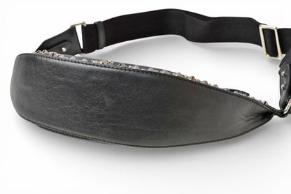 ジミーチュウ ボディバッグ JIMMY CHOO バッグ ヴァレンヌ JCロゴ 2WAY ワンショルダー スタッズ ブラック【中古】