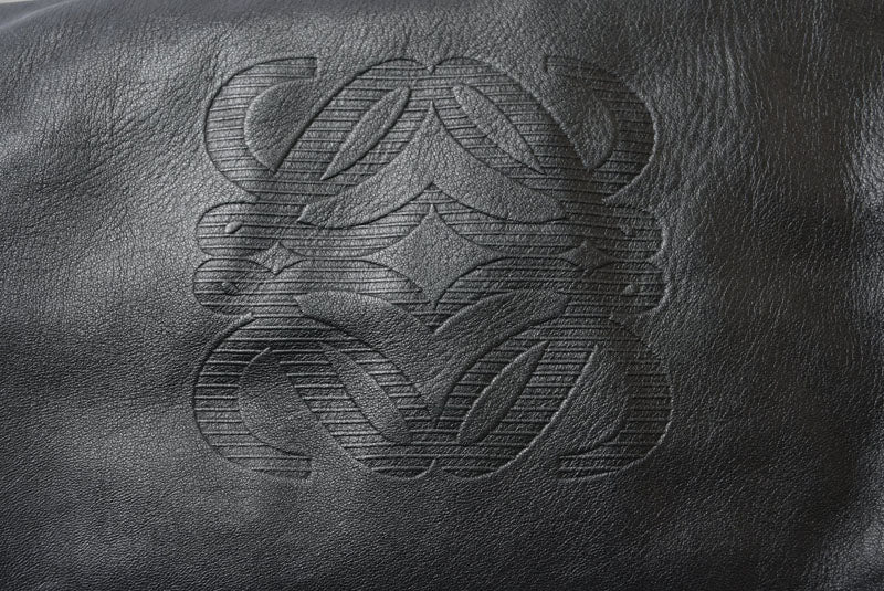 ロエベ ハンドバッグ LOEWE ナッパ アイレ バッグ シープスキン ブラック【中古】