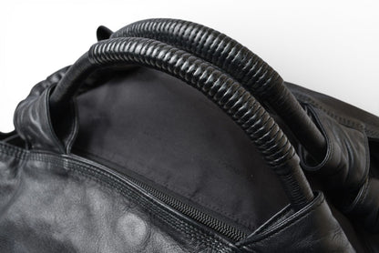 ロエベ ハンドバッグ LOEWE ナッパ アイレ バッグ シープスキン ブラック【中古】