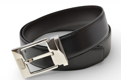 サルヴァトーレフェラガモ 未使用 ベルト リバーシブル フリーサイズ レザー Salvatore Ferragamo ブラック/ブラウン メンズ【中古】