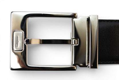 サルヴァトーレフェラガモ 未使用 ベルト リバーシブル フリーサイズ レザー Salvatore Ferragamo ブラック/ブラウン メンズ【中古】