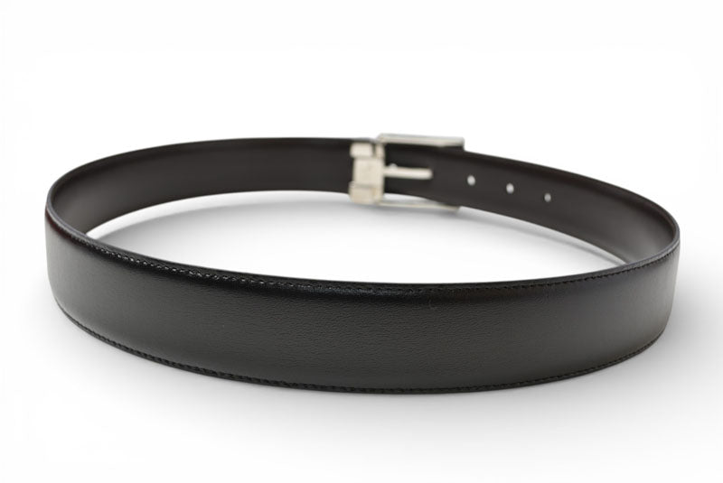 サルヴァトーレフェラガモ 未使用 ベルト リバーシブル フリーサイズ レザー Salvatore Ferragamo ブラック/ブラウン メンズ【中古】