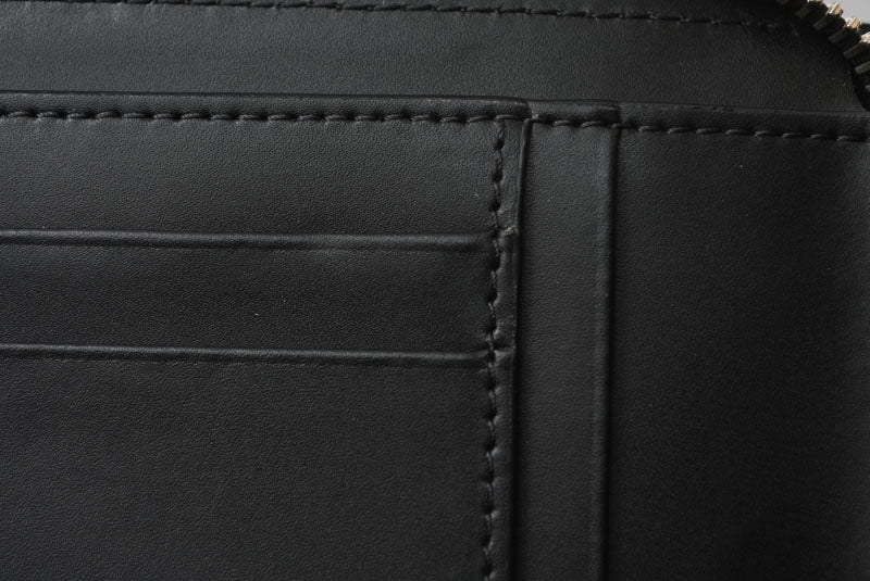 ヴァレンティノ 財布 VALENTINO 折財布 バレンチノ 二つ折り VLTN ロゴ Y2P0P90 ネックホルダー ブラック メンズ/レディース【中古】