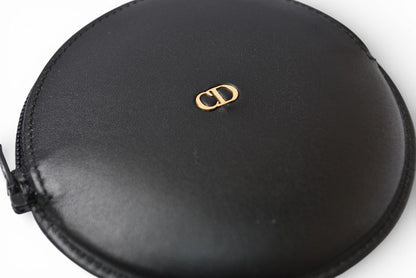 クリスチャンディオール ヴィンテージ コインケース/小銭入れ Christian Dior 財布 ブラック【中古】
