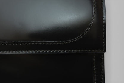 グッチ 財布 未使用 GUCCI ヴィンテージ 折財布 035.3731 エナメル ブラック【中古】