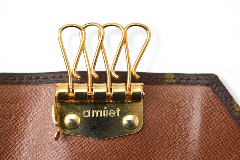 ルイヴィトン キーケース LOUIS VUITTON 4連キーケース モノグラム ヴィンテージ No.264【中古】