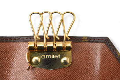 ルイヴィトン キーケース LOUIS VUITTON 4連キーケース モノグラム ヴィンテージ No.264【中古】