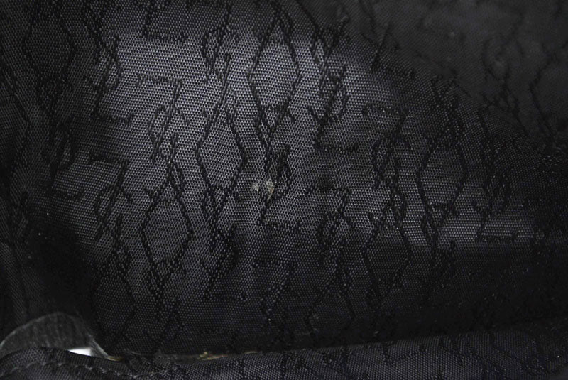 サンローランパリ 財布/折財布 SAINT LAURENT PARIS ヴィンテージ 二つ折財布 YSL ブラック【中古】