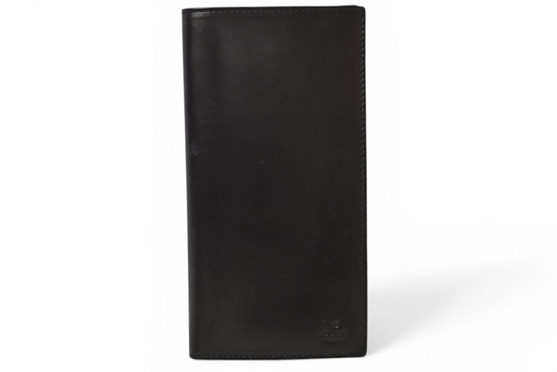 グッチ 財布 GUCCI 長財布/札入れ ヴィンテージ/オールドグッチ ブラック 030 1502【中古】