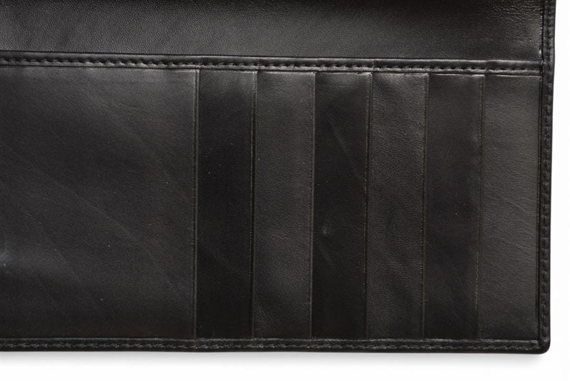 グッチ 財布 GUCCI 長財布/札入れ ヴィンテージ/オールドグッチ ブラック 030 1502【中古】