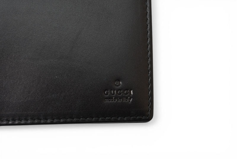 グッチ 財布 GUCCI 長財布/札入れ ヴィンテージ/オールドグッチ ブラック 030 1502【中古】