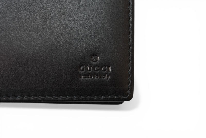 グッチ 財布 GUCCI 長財布/札入れ ヴィンテージ/オールドグッチ ブラック 030 1502【中古】