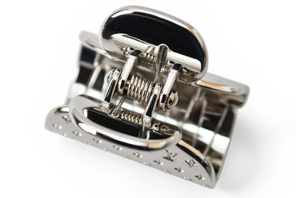 ルイヴィトン ヘアクリップ LOUIS VUITTON アクセサリー アクセソワール シュブ ナノグラム M68389 シルバー【中古】