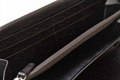サルヴァトーレフェラガモ 財布 Salvatore Ferragamo 長財布/マルチウォレット ガンチーニ/ダークブラウン 66 9632/01【中古】