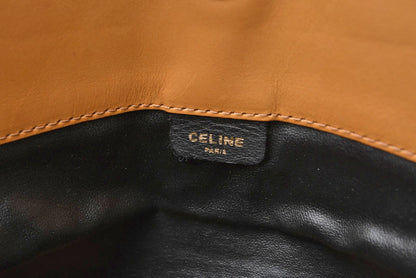 セリーヌ クラッチポーチ/クラッチバッグ CELINE ヴィンテージ トリオンフ ブラック【中古】
