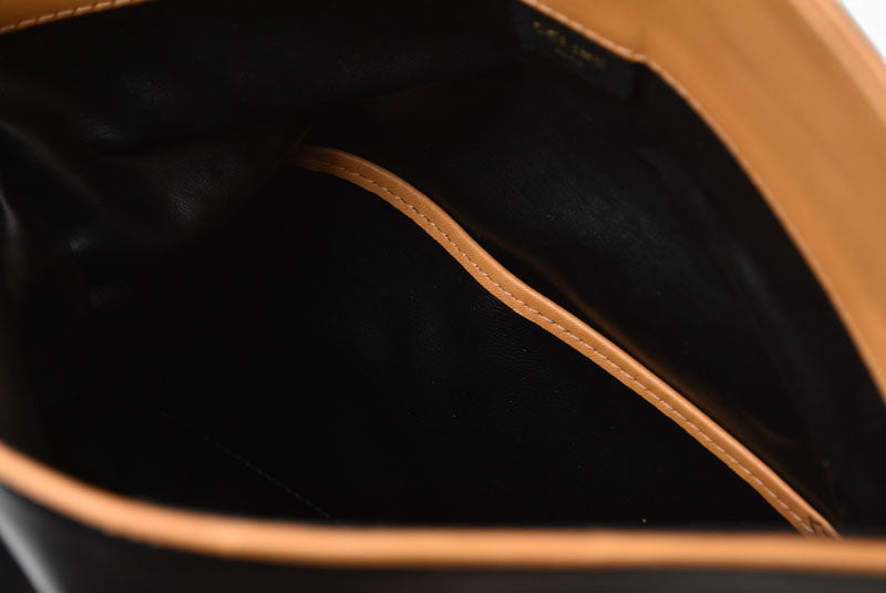 セリーヌ クラッチポーチ/クラッチバッグ CELINE ヴィンテージ トリオンフ ブラック【中古】