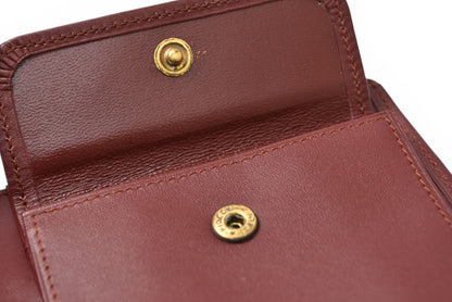 カルティエ 折財布/二つ折り財布 ヴィンテージ Cartier メンズ マスト ドゥ カルティエ ボルドー 73184192【中古】