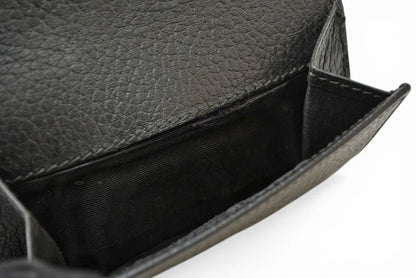 グッチ ミニ財布/三つ折り GUCCI 折財布 474746 PETITE MARMONT/プチマーモント ブラック【中古】