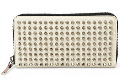 クリスチャンルブタン 財布 Christian louboutin 長財布/Panettone Zipped ホワイト 1165044W167【中古】