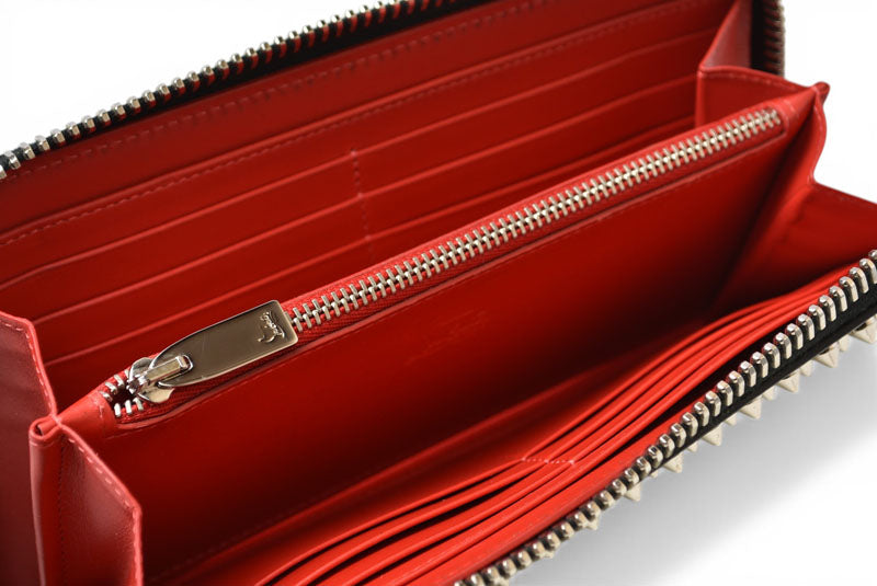 クリスチャンルブタン 財布 Christian louboutin 長財布/Panettone Zipped ホワイト 1165044W167【中古】