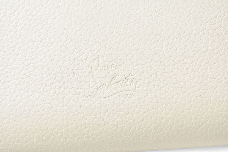クリスチャンルブタン 財布 Christian louboutin 長財布/Panettone Zipped ホワイト 1165044W167【中古】
