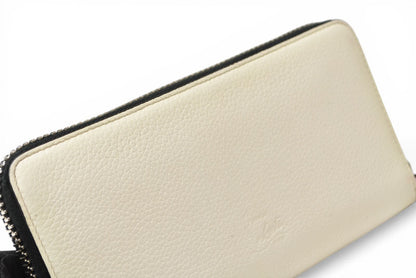 クリスチャンルブタン 財布 Christian louboutin 長財布/Panettone Zipped ホワイト 1165044W167【中古】