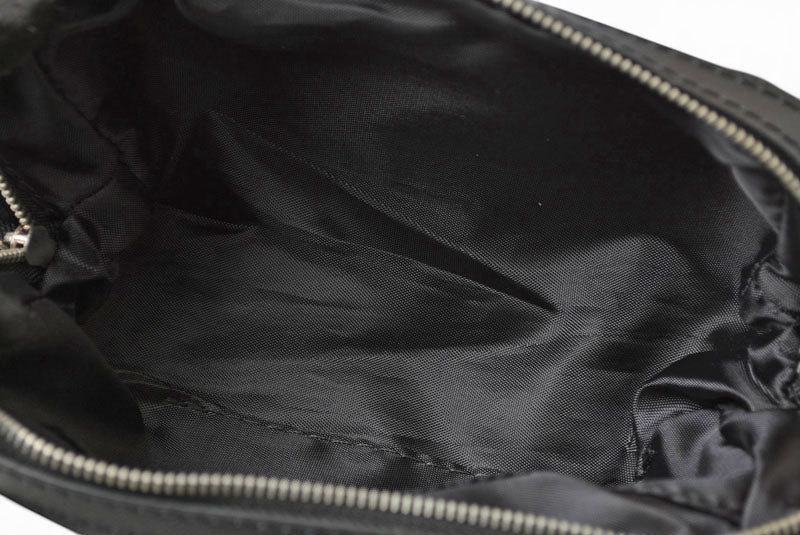 フェラガモ コスメポーチ/トラベルポーチ Salvatore Ferragamo 香水ノベルティポーチ ナイロン/ブラック【中古】