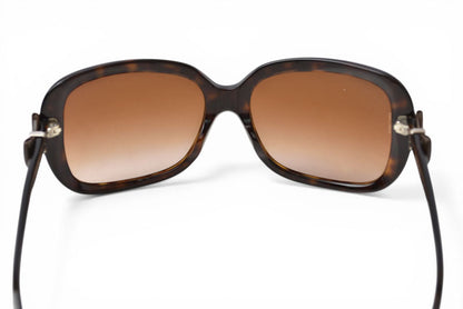 シャネル サングラス リボンモチーフ CHANEL 5171-A c.714/3B べっ甲調 ブラウングラデーション ココマーク CCマーク レディース【中古】