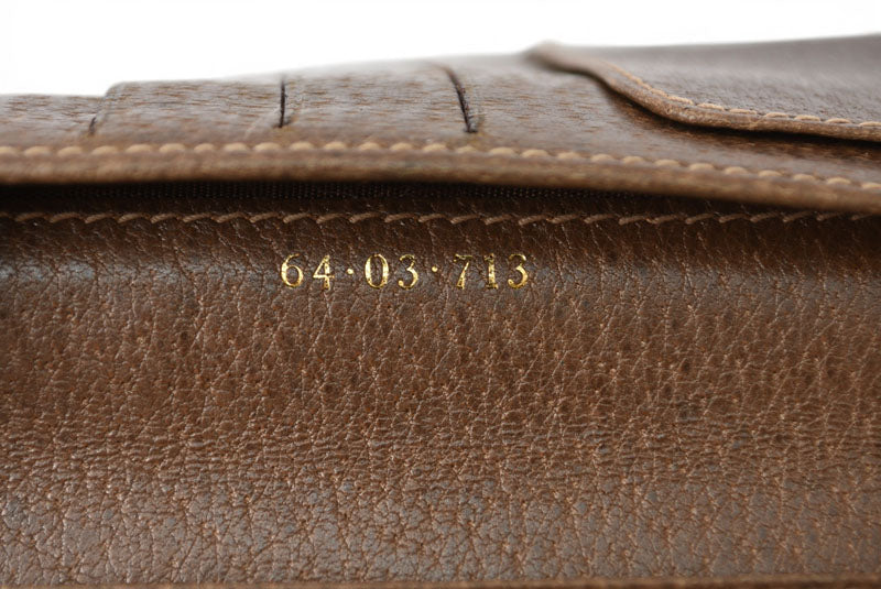 グッチ 財布/札入れ オールドグッチ GUCCI Accessory Collection GGプラス ベージュ ブラウン ウェビングライン ヴィンテージ 希少 レア【中古】