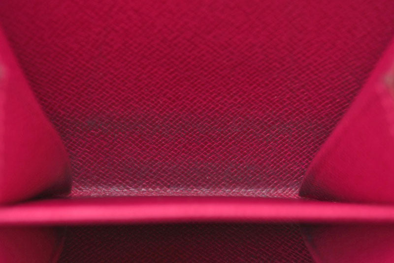 ルイヴィトン 財布/二つ折り LOUIS VUITTON 折財布/コンパクト・ジップ モノグラム・ペルフォ フューシャ M95188【中古】