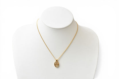 クリスチャンディオール ネックレス/ペンダント Christian Dior ヴィンテージ CDロゴ ゴールド【中古】