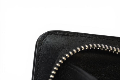ジミーチュウ 財布 二つ折り JIMMY CHOO 財布 カーフレザー スタースタッズ ブラック【中古】