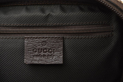 グッチ ポーチ GUCCI GGキャンバス 化粧ポーチ/コスメポーチ GGブラウン/ベージュ 153129【中古】