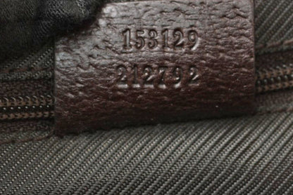 グッチ ポーチ GUCCI GGキャンバス 化粧ポーチ/コスメポーチ GGブラウン/ベージュ 153129【中古】