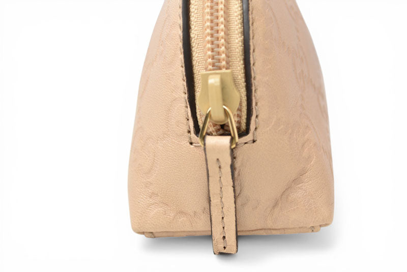 グッチ ポーチ GUCCI グッチシマ 化粧ポーチ/コスメポーチ GG/ベージュ 272367【中古】