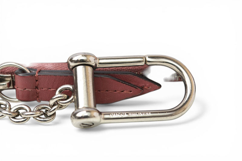 グッチ キーケース/コインケース/キーリング付小物入れ GUCCI BLOOMS/GGブルームス スプリームキャンバス 421311 KU2IN 8693 ピンクマルチ【中古】