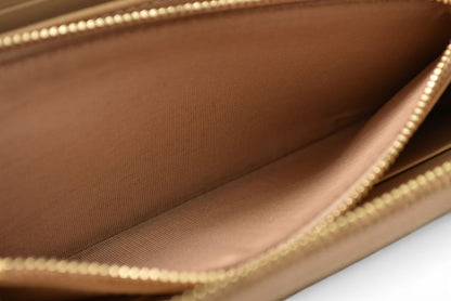 グッチ 財布 GUCCI 長財布/ジップアラウンド GGスプリーム ホースビットプリント 774331 ブラウン/ベージュ【中古】
